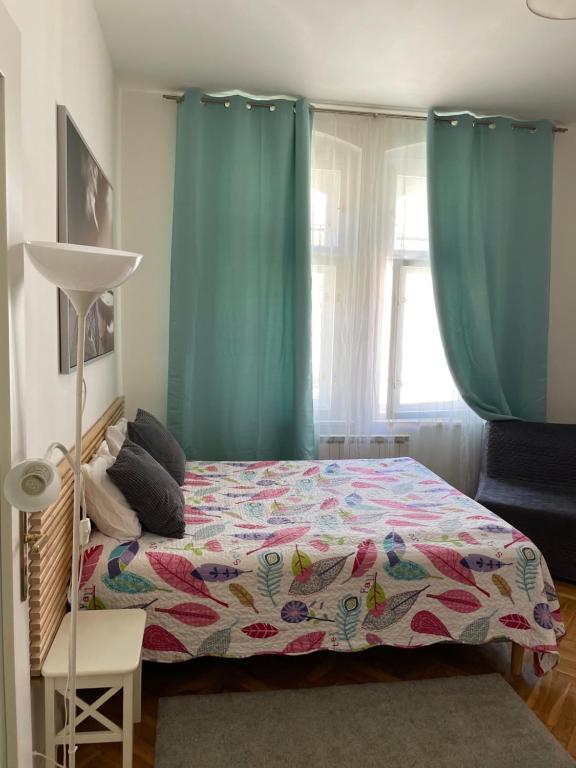 Postel nebo postele na pokoji v ubytování Apartmen -Studio