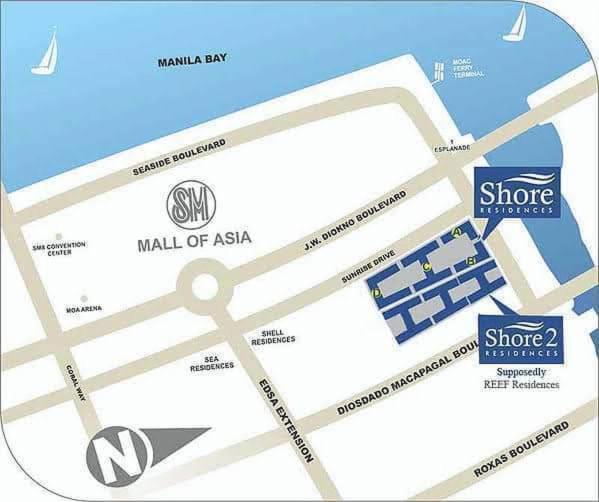 Shore Residences Near Airport and Mall of Asia