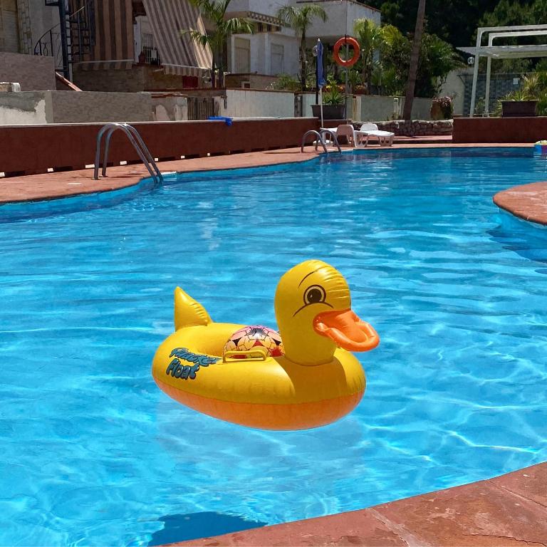 Bazén v ubytování Cala Holidays vicino Aeroporto&Mare nebo v jeho okolí
