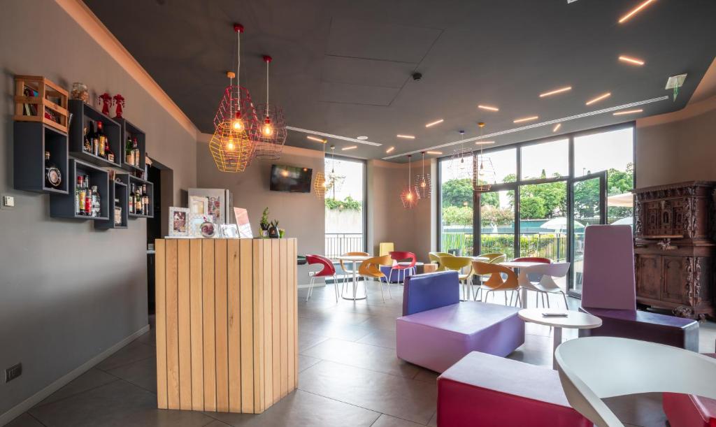 Część wypoczynkowa w obiekcie Hotel Stadio & Spa