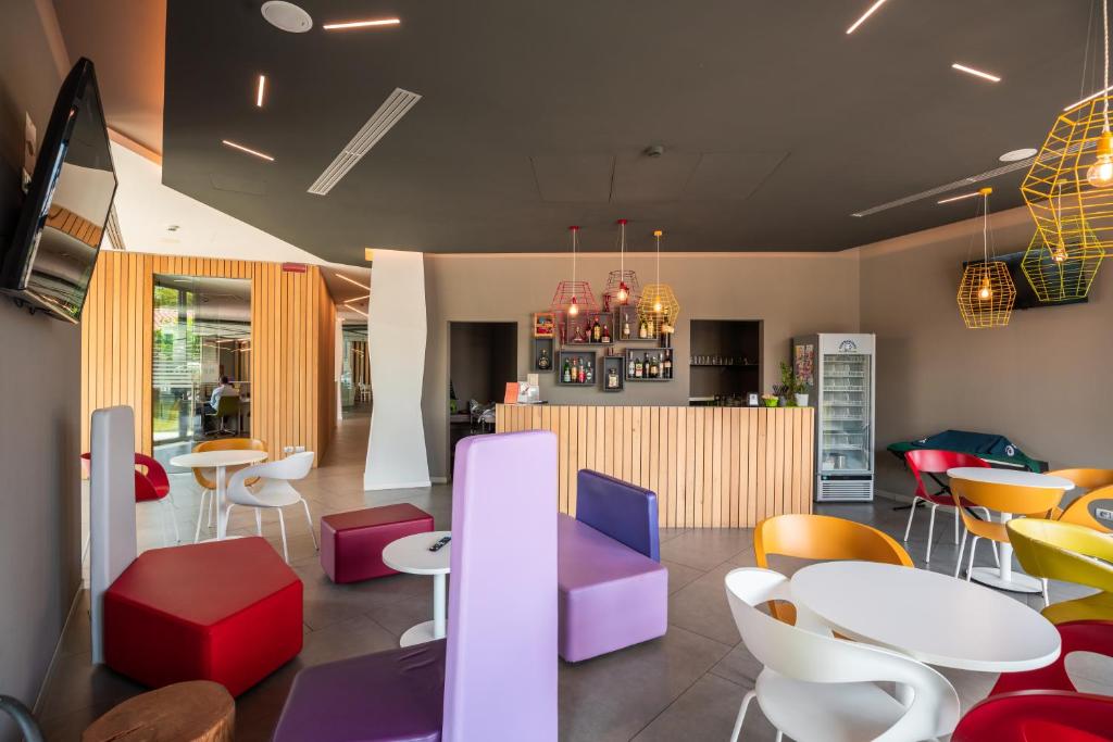 Część wypoczynkowa w obiekcie Hotel Stadio & Spa