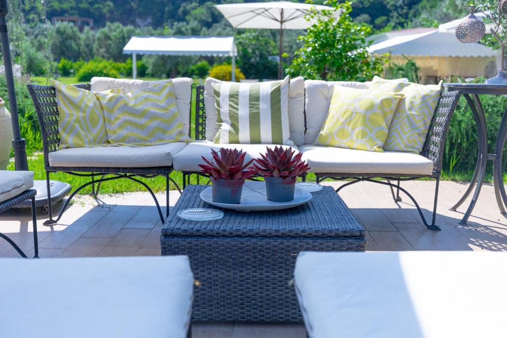 Posezení v ubytování Cantine Cipri Resort