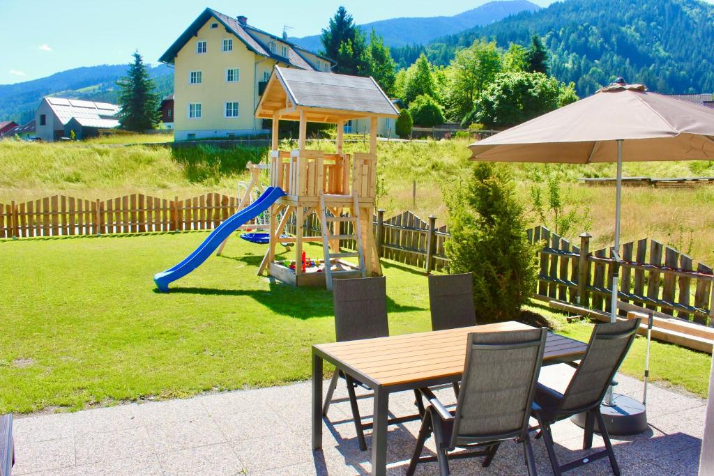 Herní místnost nebo prostor pro děti v ubytování Chalet Mama