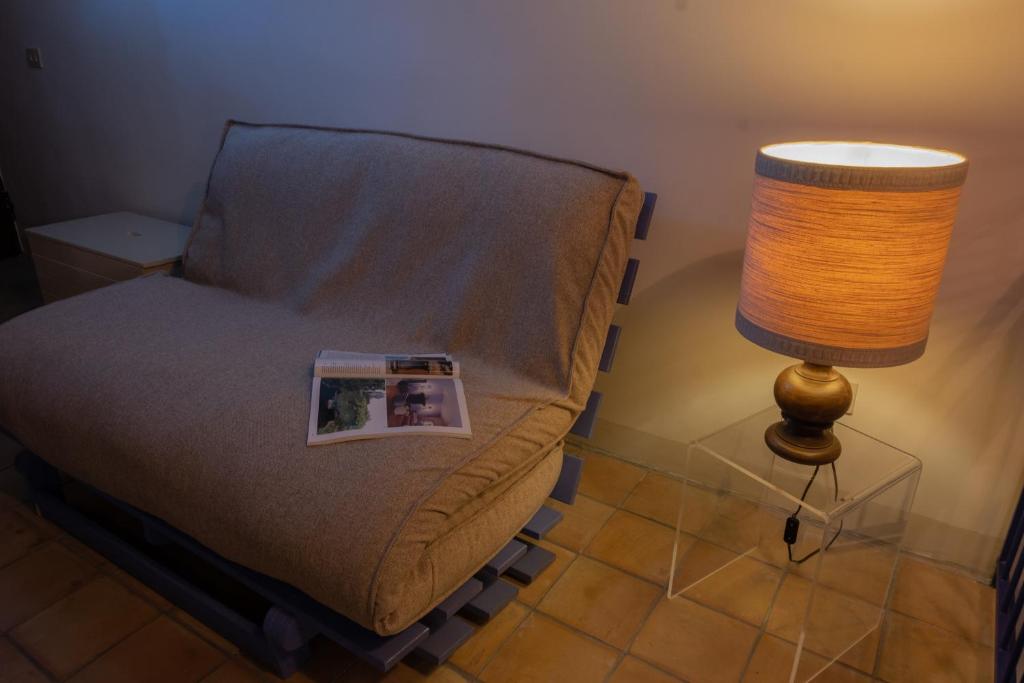 Postel nebo postele na pokoji v ubytování B&B Dimora Cigno