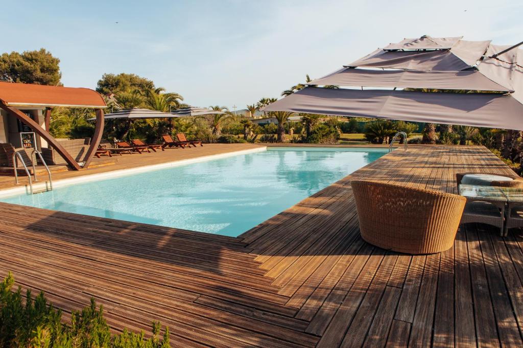 Basen w obiekcie Relax lub w pobliżu
