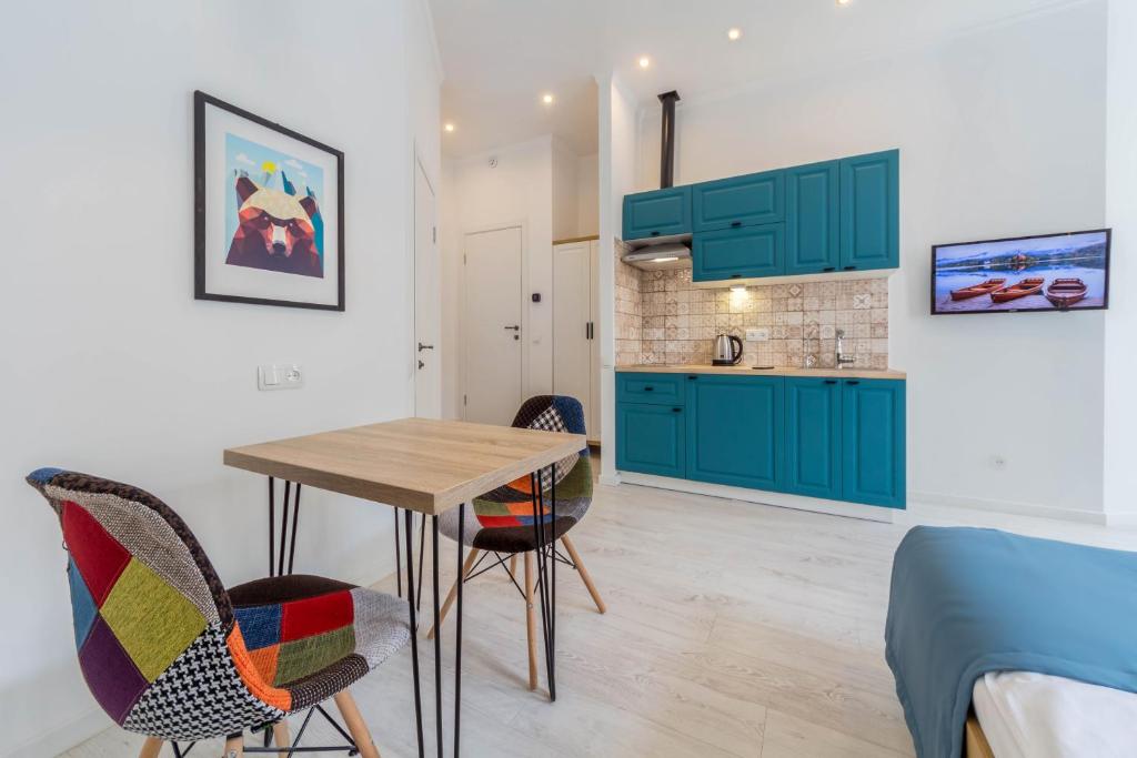 DayFlat Apartments Olimpiyska Area - Studio With Balcony - Velyka Vasylkivska, 47