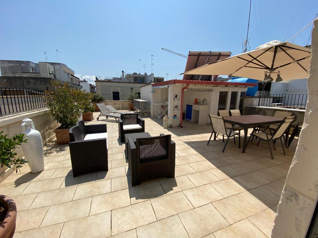 Balkon lub taras w obiekcie La Fitolacca B&B