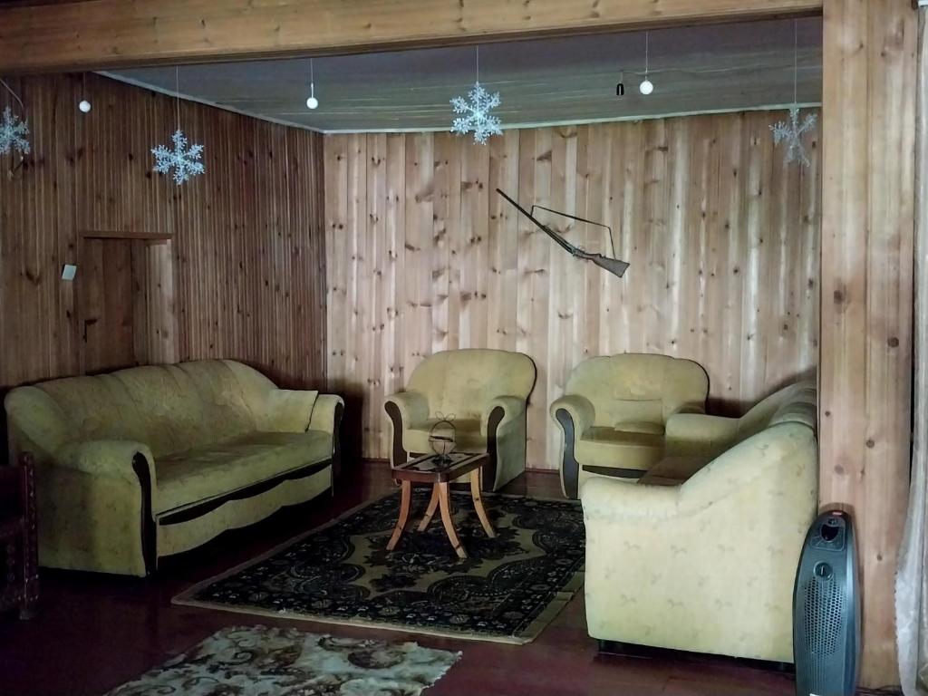 Posezení v ubytování Guesthouse Leno