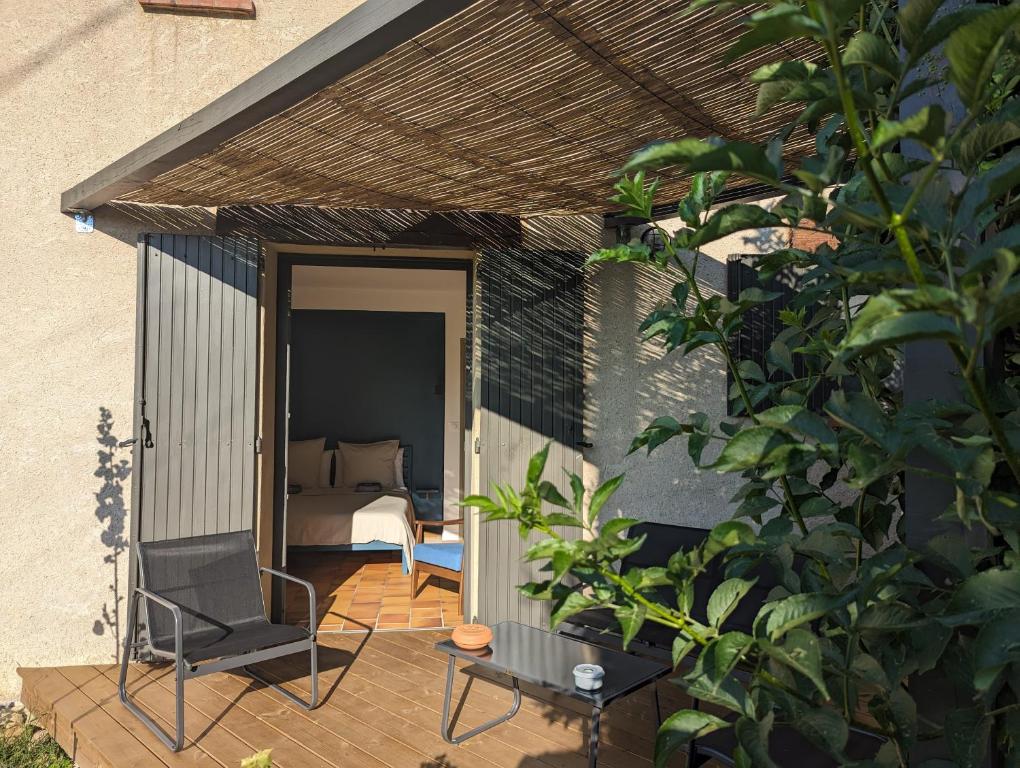 Patio nebo venkovní prostory v ubytování CASA AUGUSTA