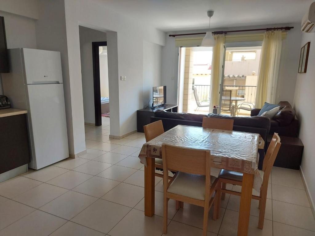 Kuchyň nebo kuchyňský kout v ubytování Pyla Palms A2 107