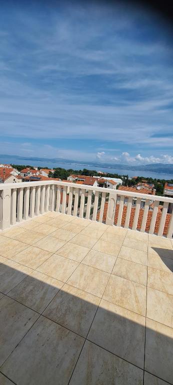Balkón nebo terasa v ubytování Apartments Mery