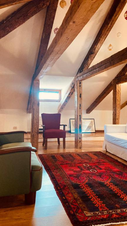 A bed or beds in a room at Cà Sardi