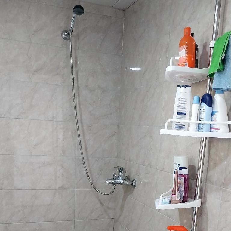 Koupelna v ubytování Guesthouse Leno