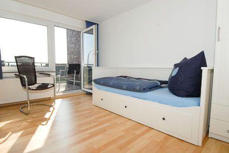 Posezení v ubytování Haus Hafenblick