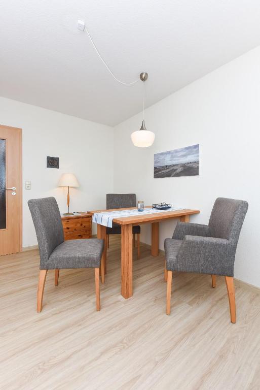 Posezení v ubytování Haus Hafenblick