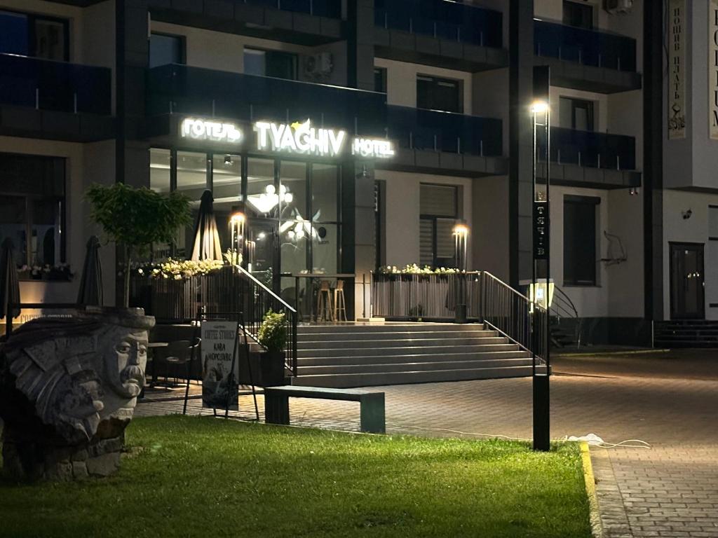 Budova, kde se hotel nachází