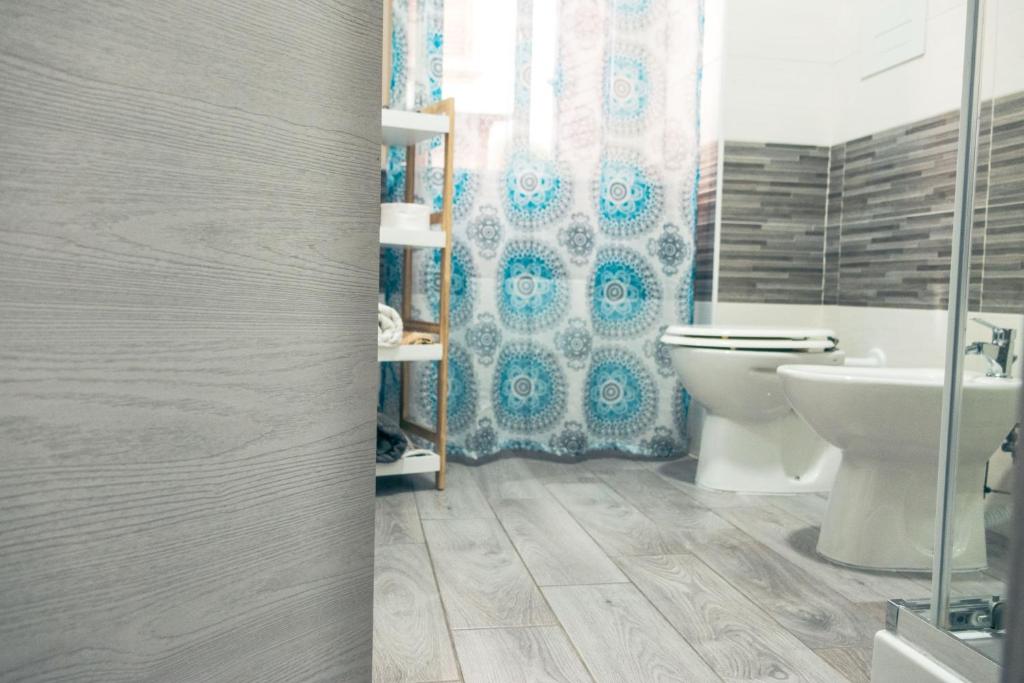Kúpeľňa v ubytovaní BluMarine Appartaments