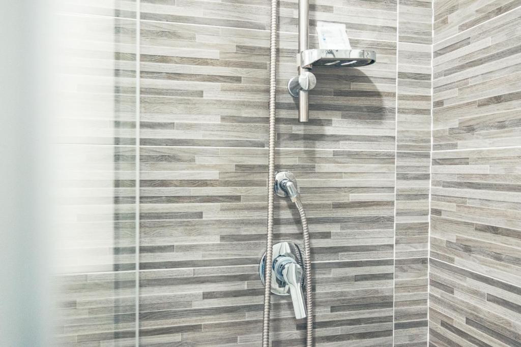 Kúpeľňa v ubytovaní BluMarine Appartaments