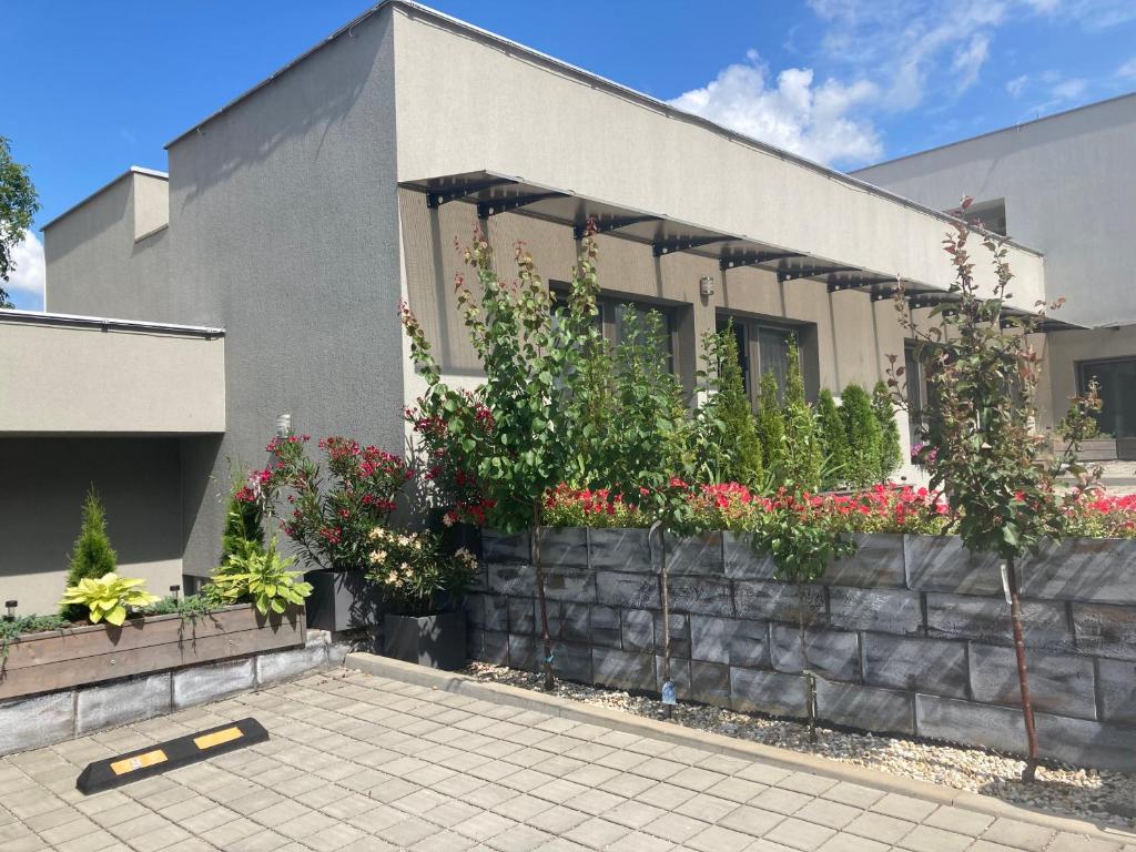 Zahrada ubytování Apartmány I - KAfe Bojnice