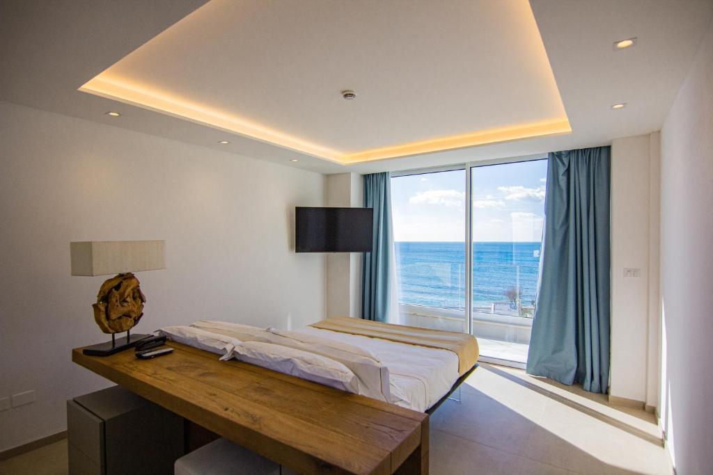 Posteľ alebo postele v izbe v ubytovaní Parco dei Principi - Resort & Spa