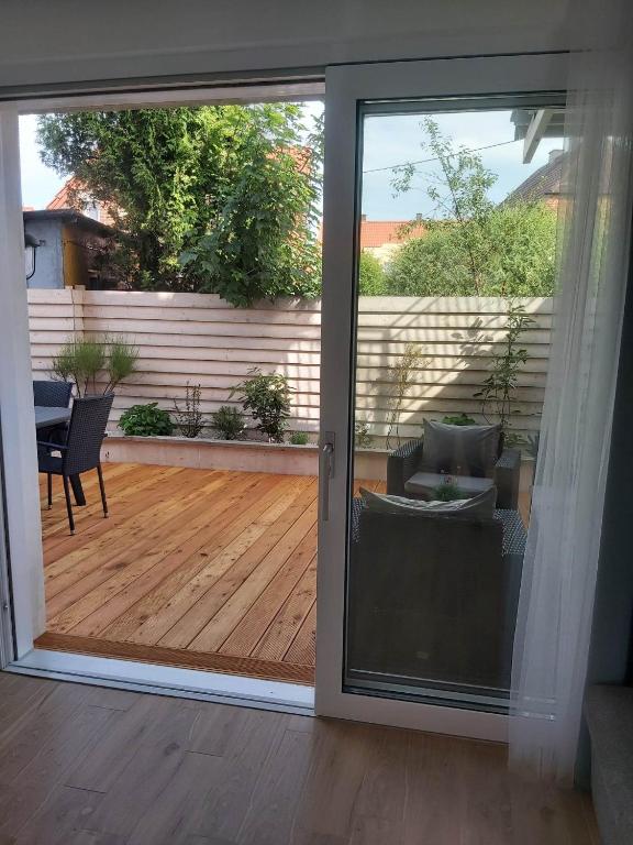 Balkón alebo terasa v ubytovaní Nowe apartamenty Kuźnica Hel