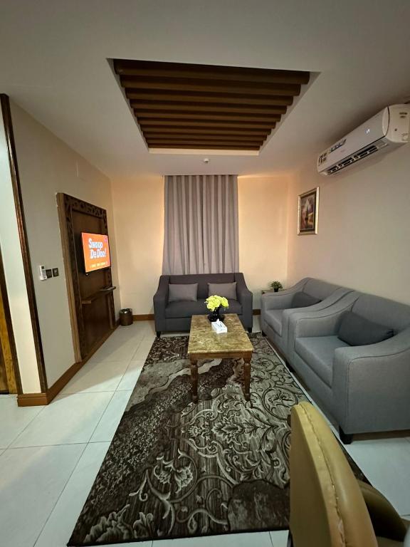 Posezení v ubytování Leen Serviced Apartments-لين للشقق المخدومه