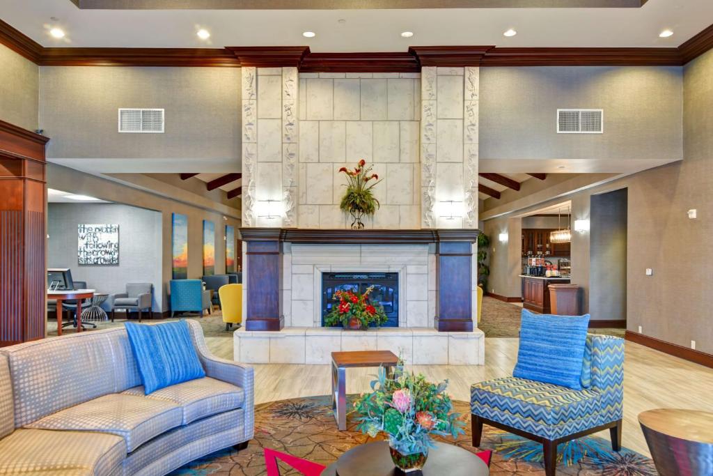 Posezení v ubytování Homewood Suites by Hilton Amarillo