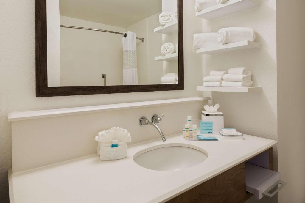 חדר רחצה ב-Hampton Inn Bonita Springs Naples North