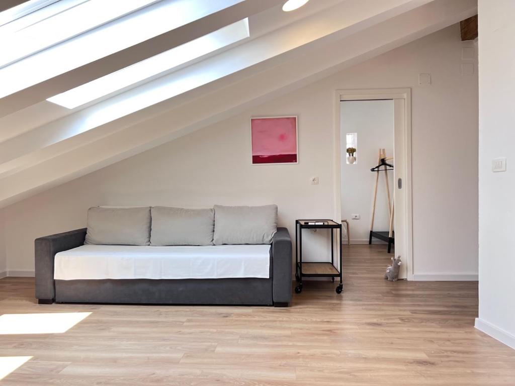 Łóżko lub łóżka w pokoju w obiekcie Apartments Forum 2