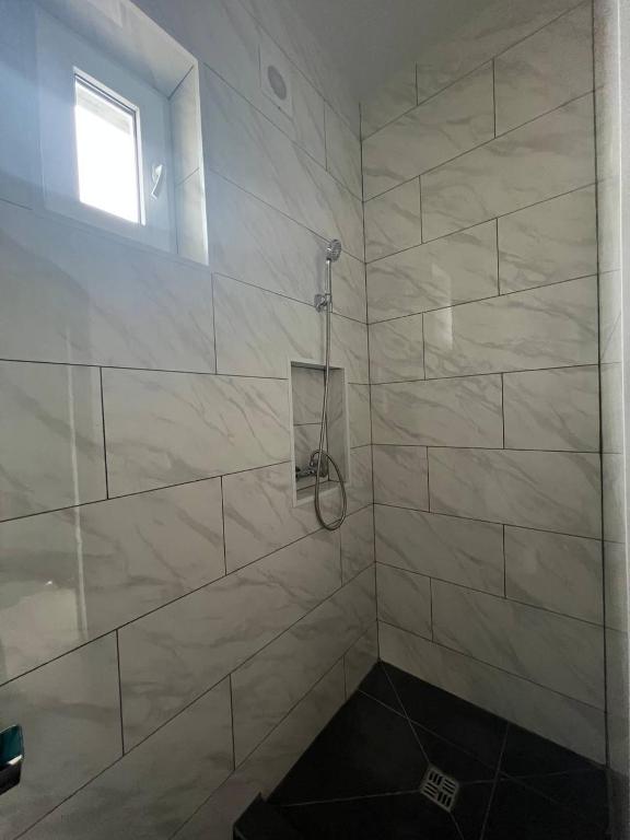 Koupelna v ubytování VIP HOTEL ZATOKA