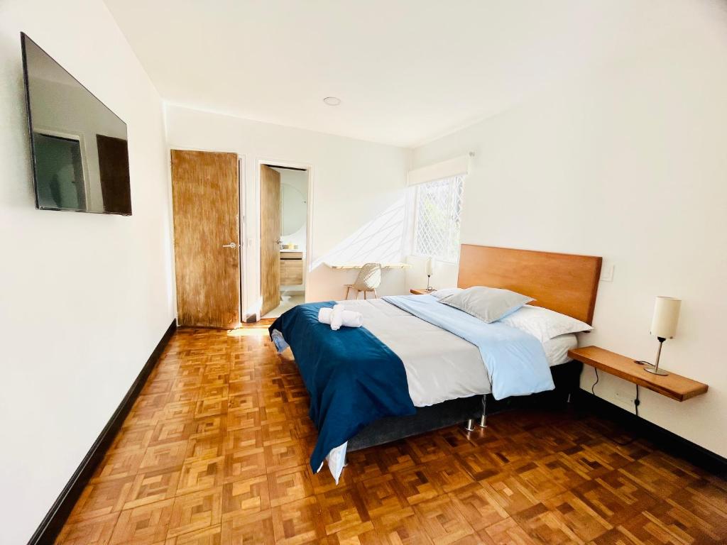 Postel nebo postele na pokoji v ubytování Casa ALOHA 152