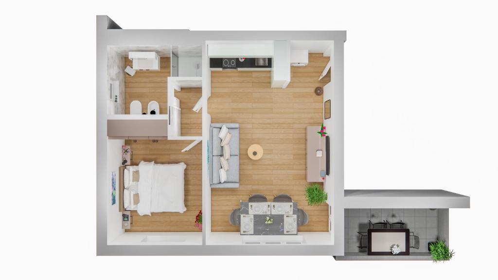 Lugano Superior Suites - Free Parking - Resim 10