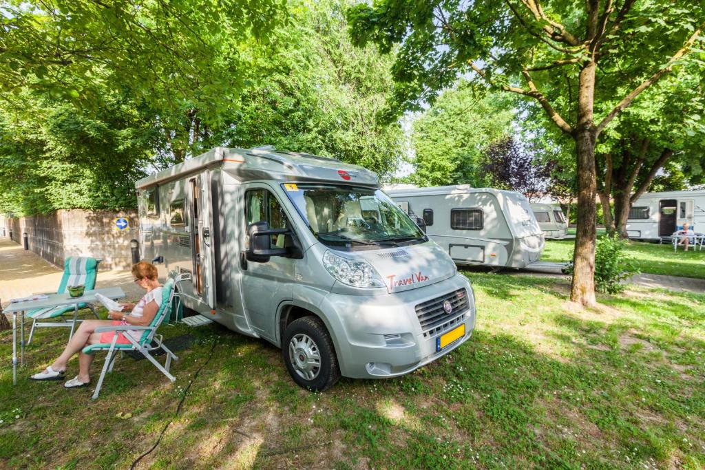 Ogród w obiekcie Camping Vicenza