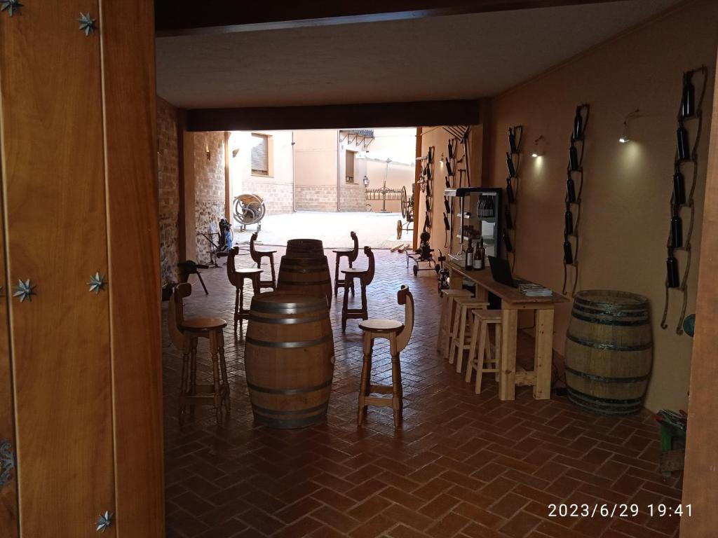 Restaurace v ubytování Casa Rural Señorio de Quevedo
