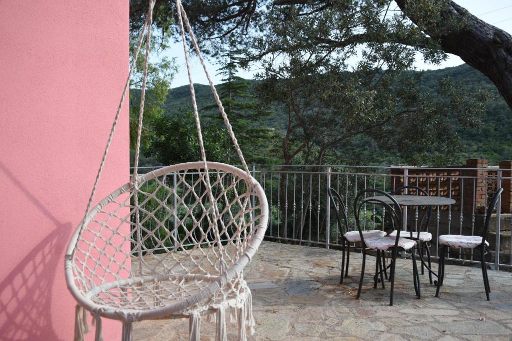 Balkón nebo terasa v ubytování ELBA Borgo di Latrano