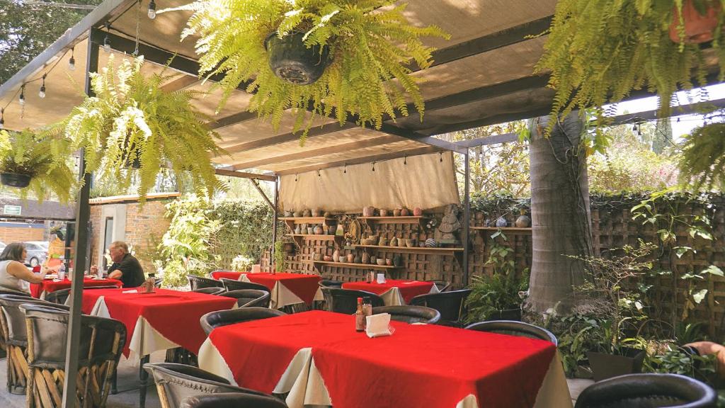 Restaurace v ubytování Toca Madera