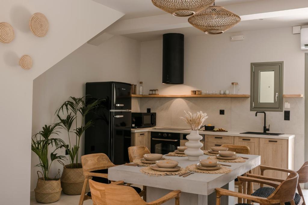 Kuchyň nebo kuchyňský kout v ubytování Villa Sensi