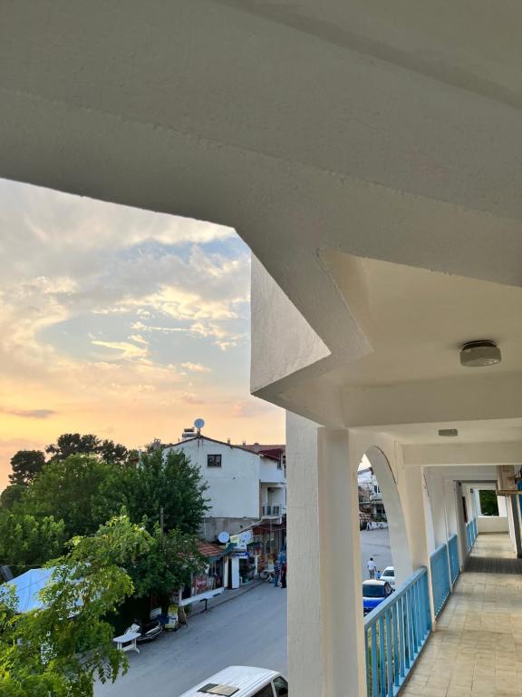 Balkón nebo terasa v ubytování Artemis Yörük Hotel - Pamukkale Denizli