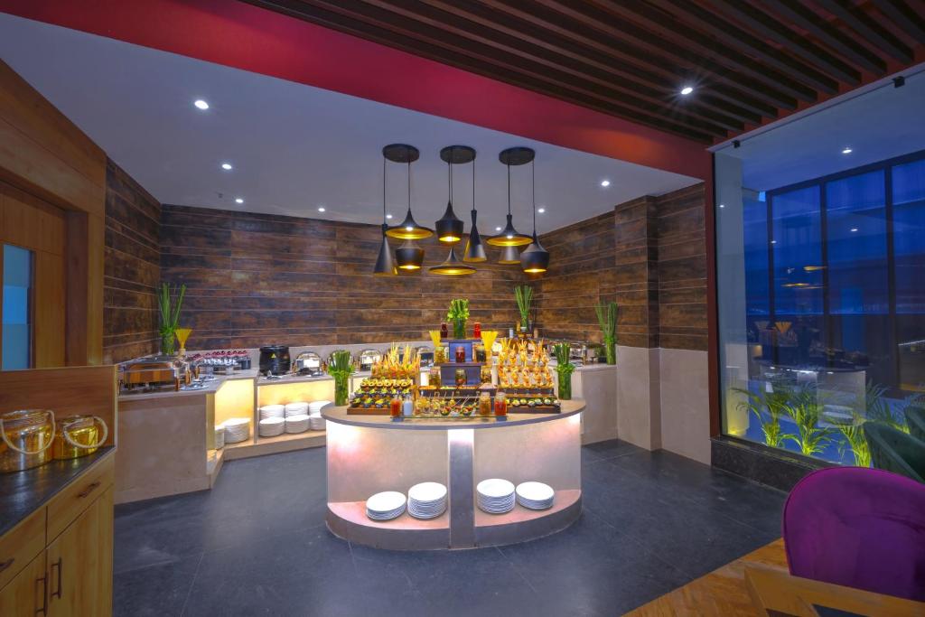 Posezení v ubytování Royale Sarovar Portico Agra