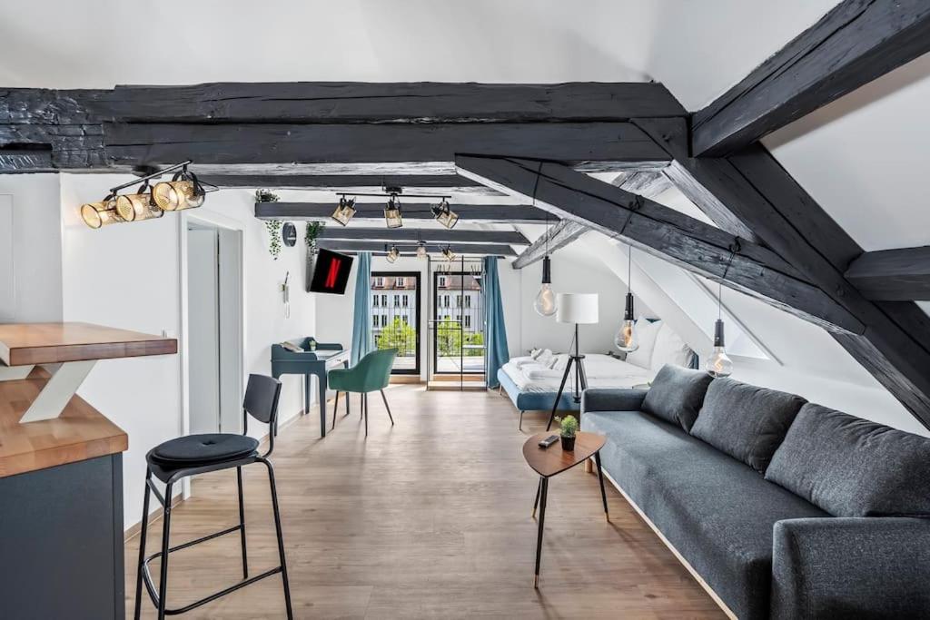 Posezení v ubytování #1890 Loft Ansbach