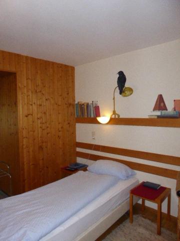 Postel nebo postele na pokoji v ubytování Hotel Hohe Flum