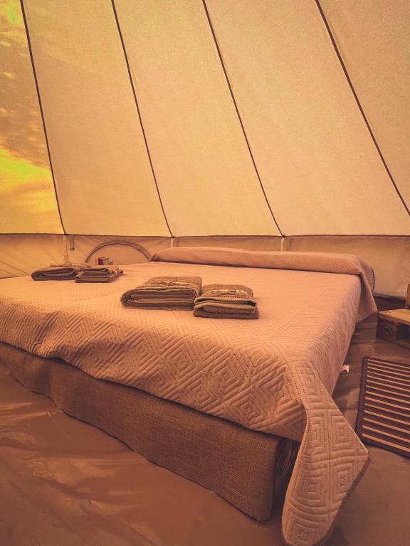 Posezení v ubytování Pasare Glamping_AnglonaRuralExperience