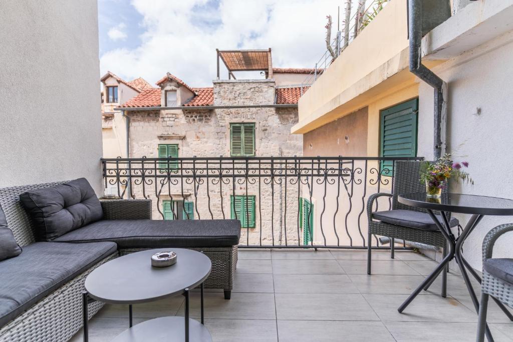 Balkón nebo terasa v ubytování Downtown Hostel