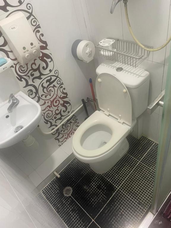 Koupelna v ubytování Relaince international hostel