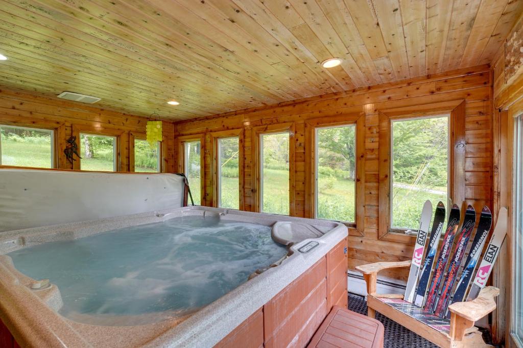 Riverfront Vermont Vacation Rental with Hot Tub, Bridgewater – Updated 2023  Prices