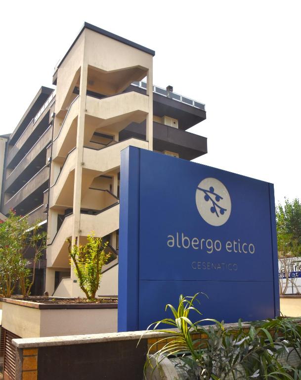 Certifikát, hodnocení, plakát nebo jiný dokument vystavený v ubytování Albergo Etico Cesenatico