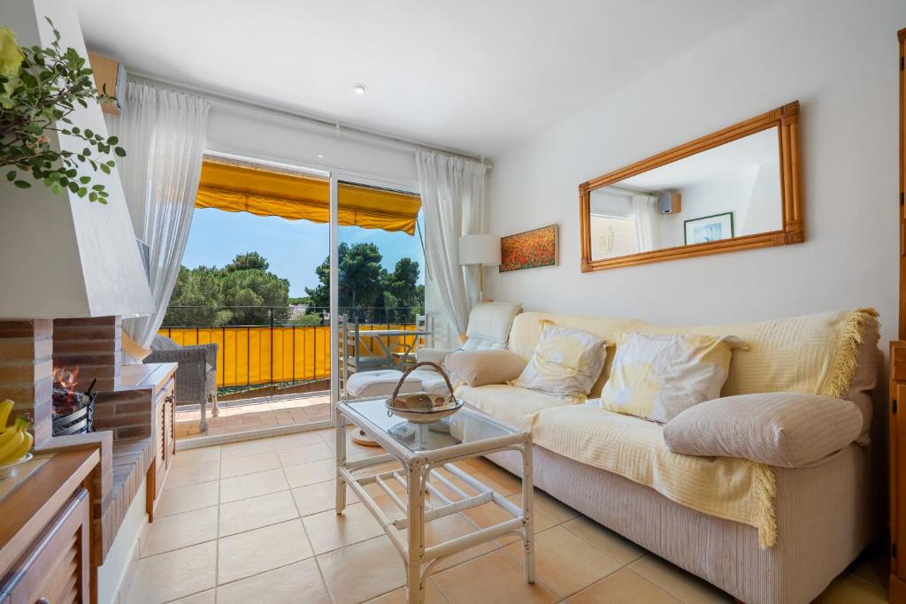 Posezení v ubytování Hauzify I Apartament Joy