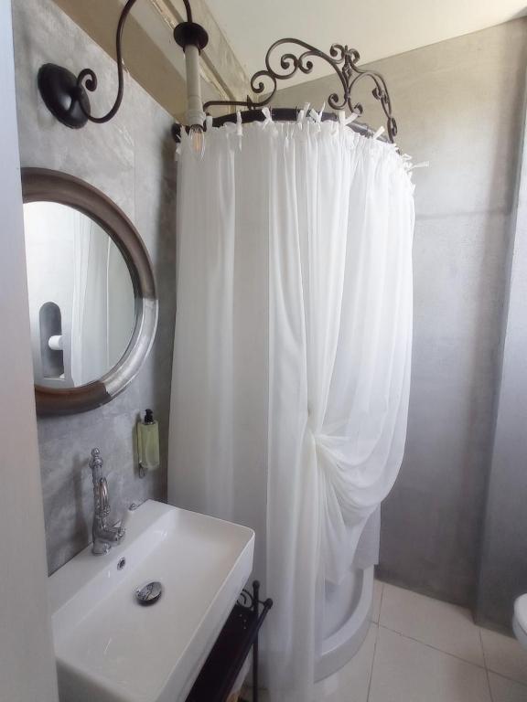 Koupelna v ubytování Hotel Oviv dimora del borgo