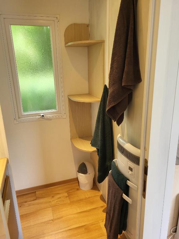 Koupelna v ubytování Camping Ixtila mobilhome Betzüla