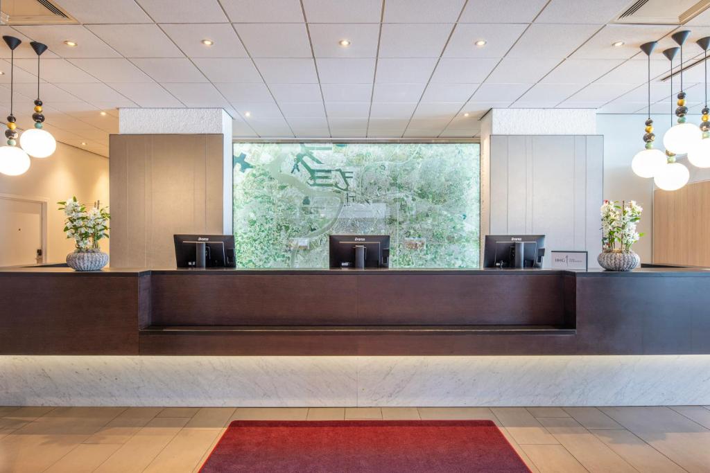 Vstupní hala nebo recepce v ubytování Crowne Plaza Antwerpen by IHG